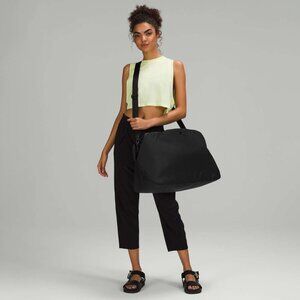 lululemon Black Go Getter Padded Weekender Bag 34L